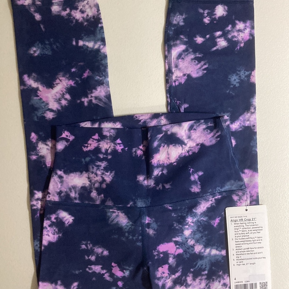 Lululemon Align 21” Blue Purple Dye 4 - Picture 5 of 7